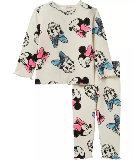 Minnie and Daisy Langarmshirt + Hose