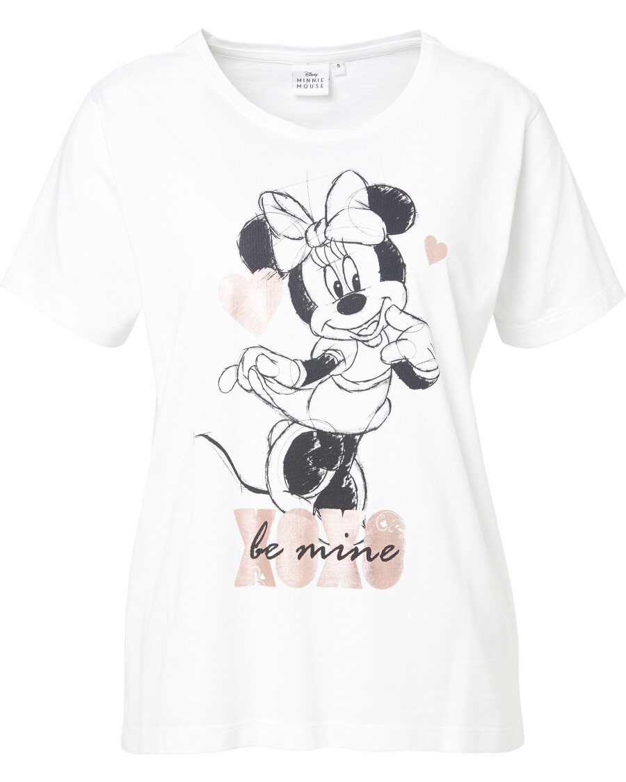 T-Shirt Myszka Minnie Disney, okrągły dekolt