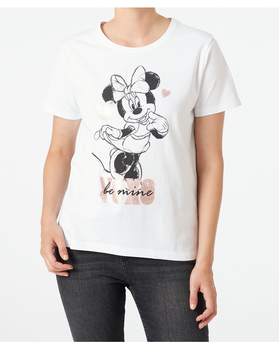 T-Shirt Myszka Minnie Disney, okrągły dekolt