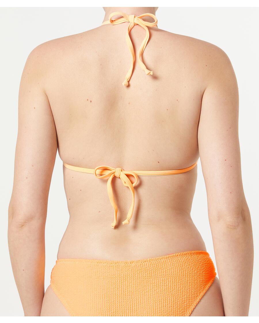 Trójkątna góra od bikini Janina, teksturowany materiał