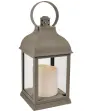 Laterne mit LED-Kerze