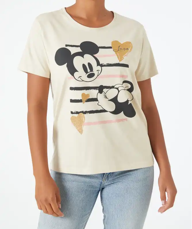 Mickey en Minnie Mouse T-shirt