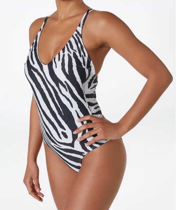 Badeanzug Zebra