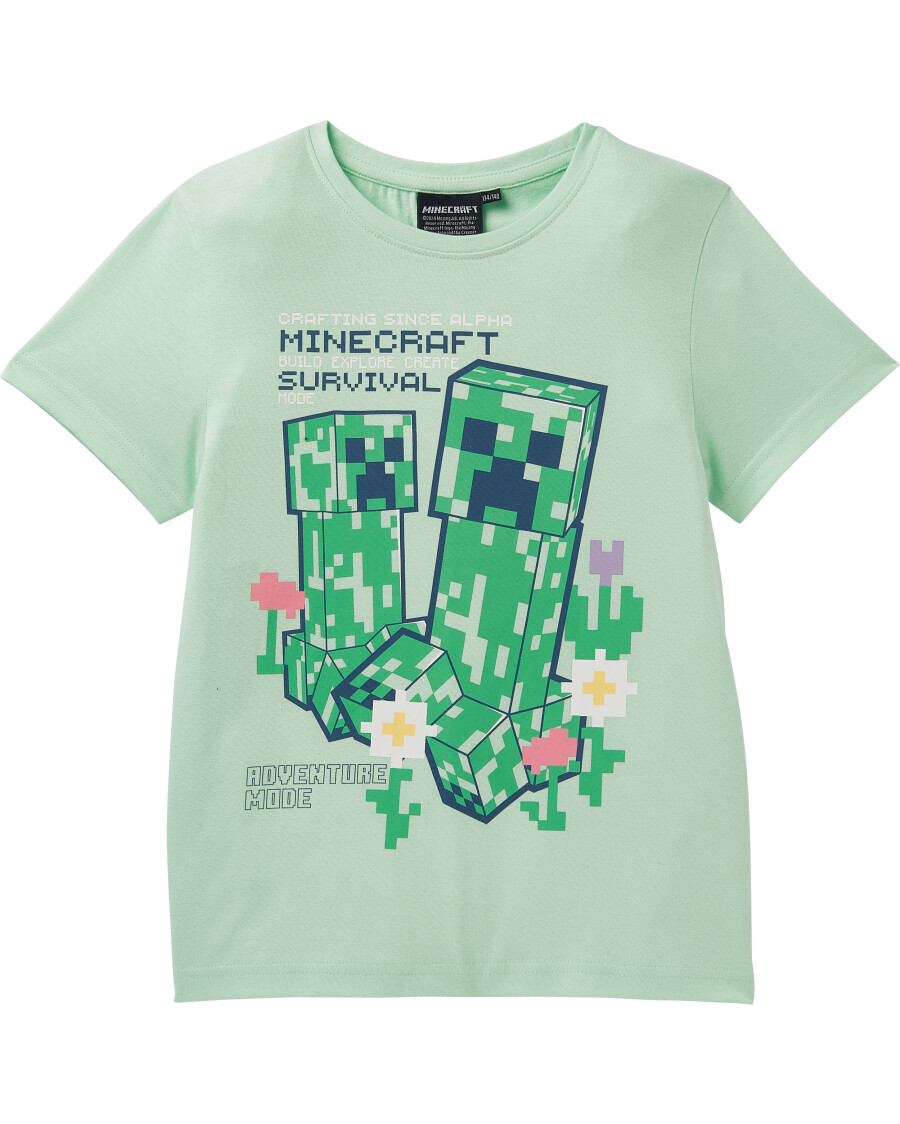 T-Shirt Minecraft okrągły dekolt