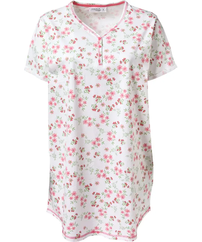 Geblümtes Bigshirt