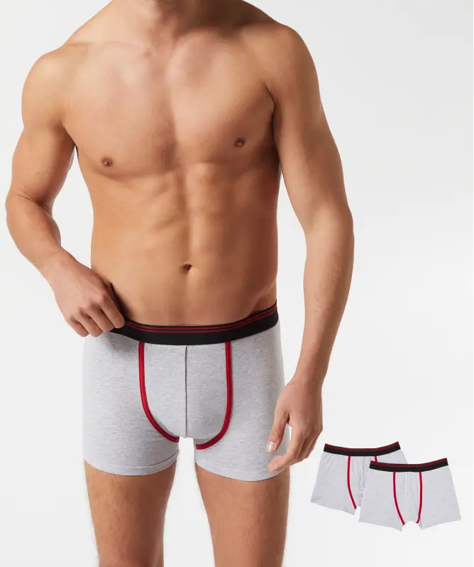 Retro Boxershorts Kontrastnähte