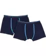 Retro boxerky s kontrastním prošíváním