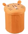 Stolička s víkem vzhled zvířátko