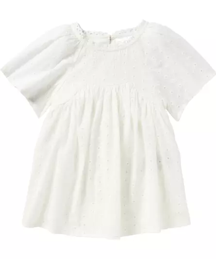 Kleid mit Lochmuster