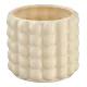 Bloempot in crème