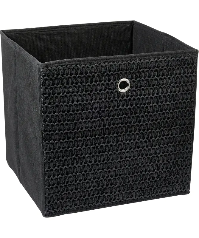 Aufbewahrungsbox mit Papiergeflecht