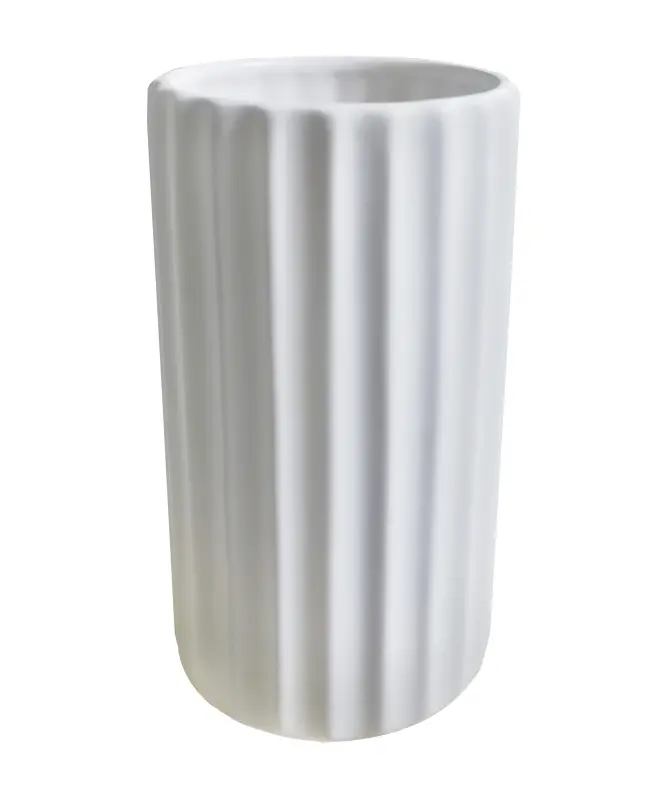 Ceramiczny wazon cylindryczny