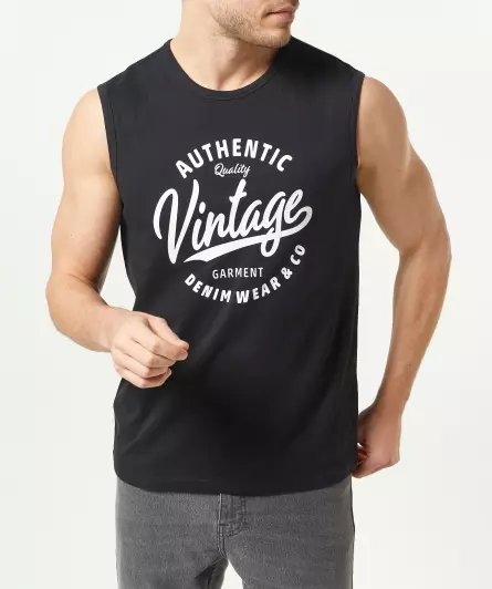 Tanktop mit Schriftzug