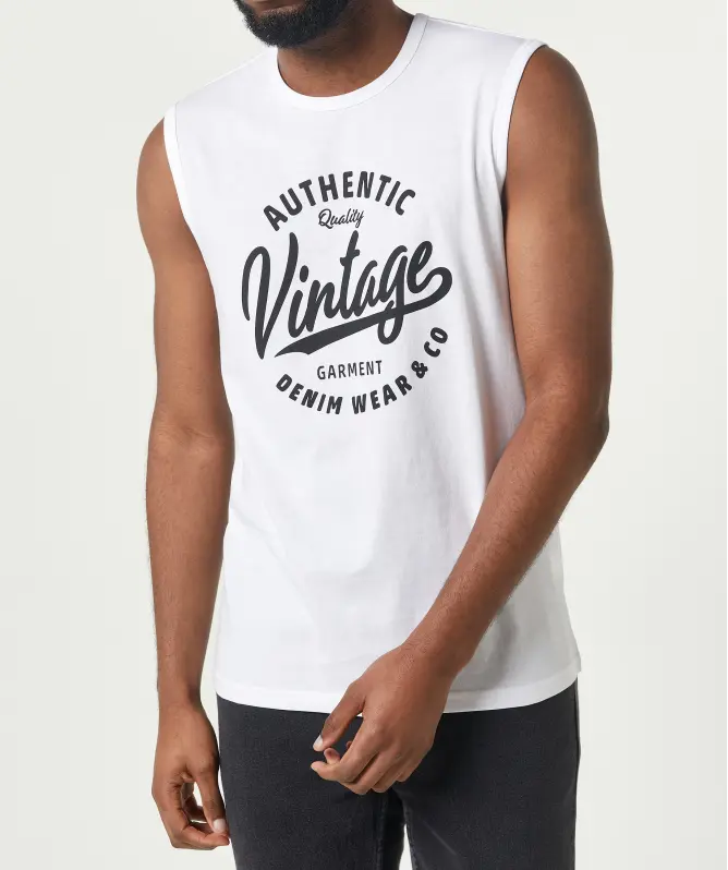 Tanktop mit Schriftzug