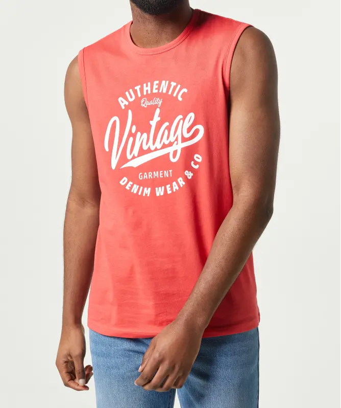 Tanktop mit Schriftzug