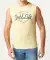 Ärmelloses Tanktop hellgelb