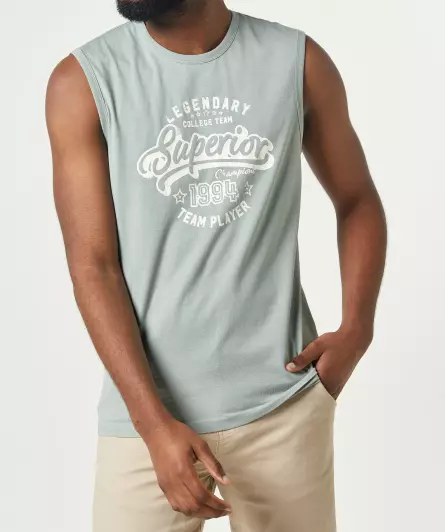 Tanktop mit Schriftzug