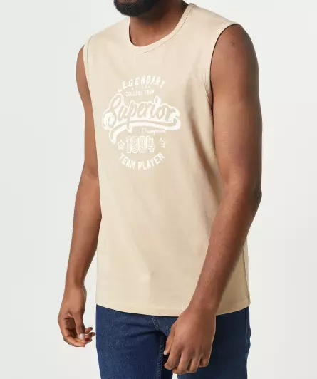 Tanktop mit Schriftzug