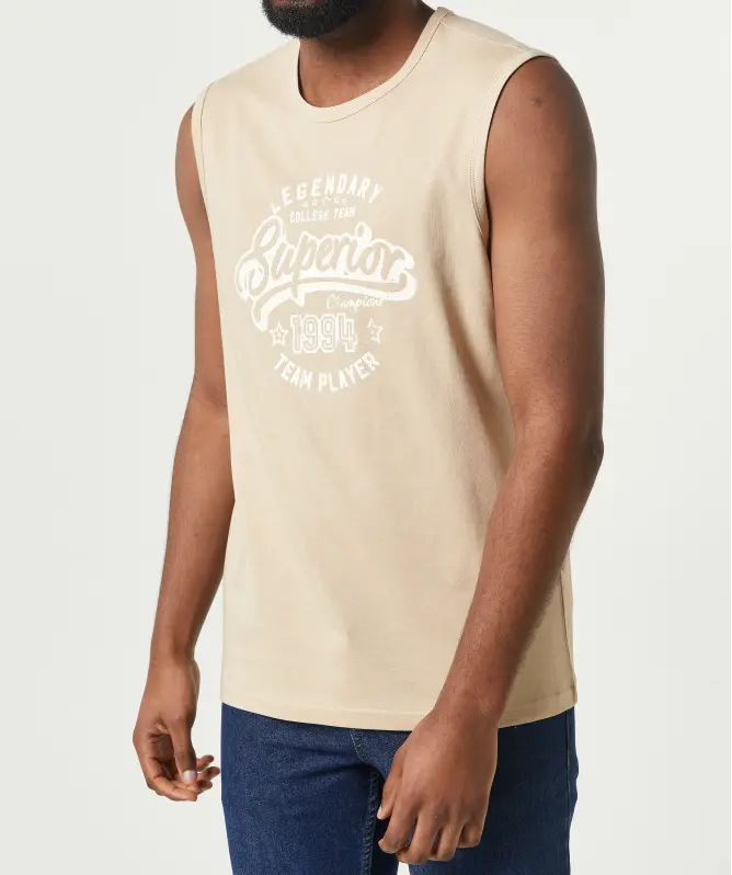 Tanktop mit Schriftzug