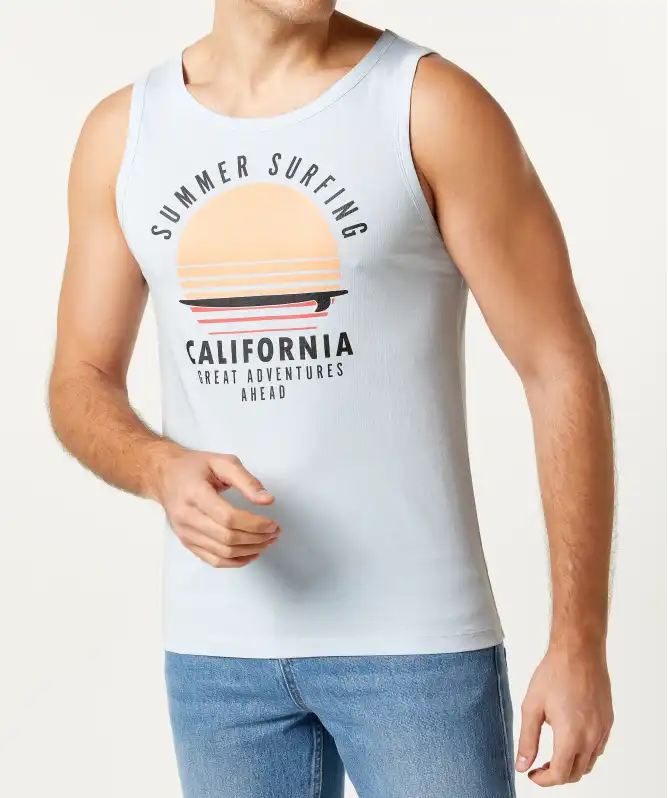 Tanktop mit Frontprint