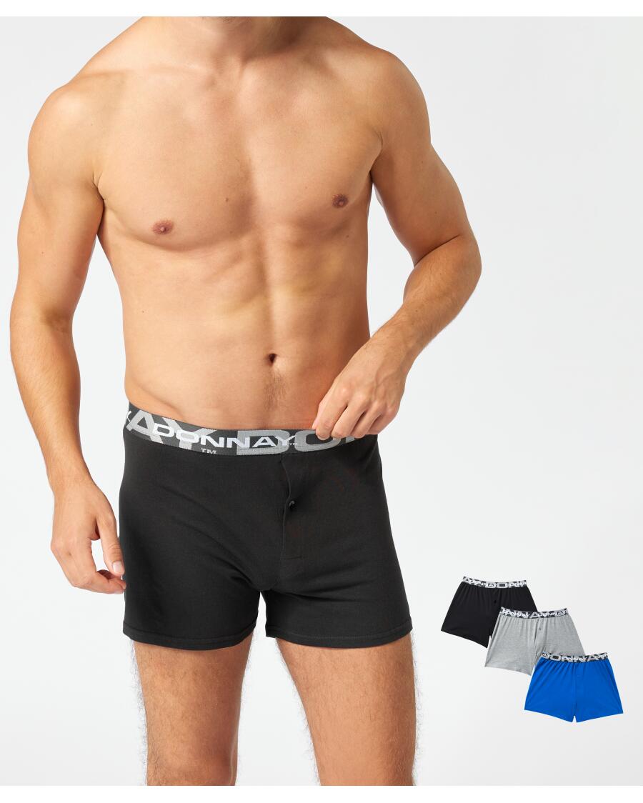 Boxerky Donnay černá