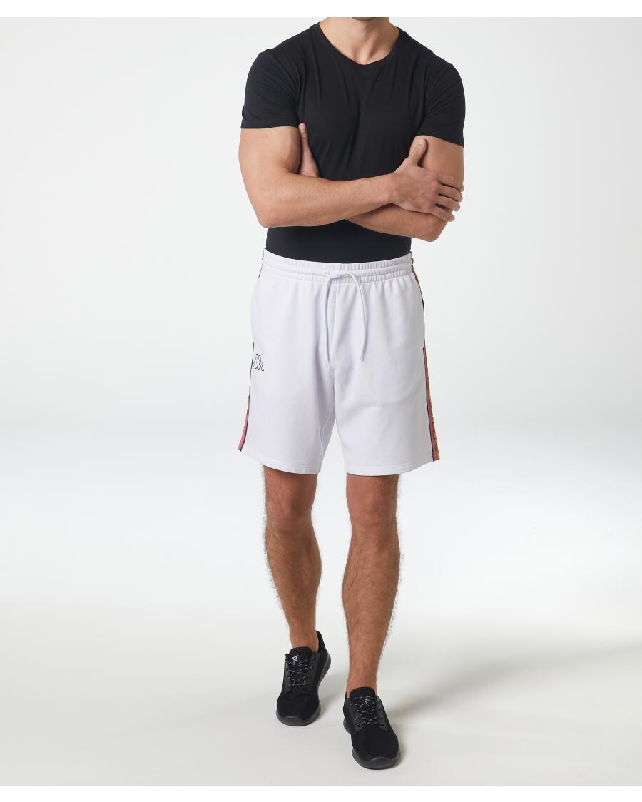 Kappa Sweatshorts weiß