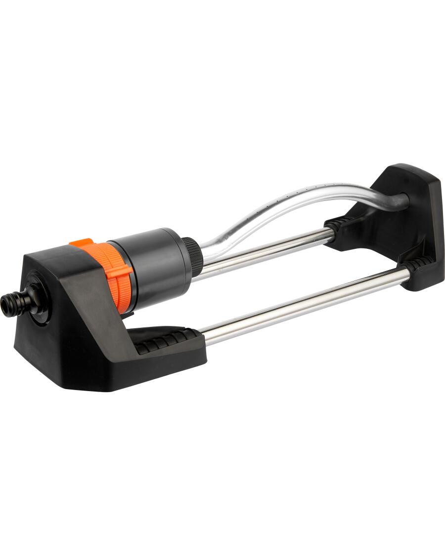 Rasensprenger mit 4 Einstellungen schwarz/orange