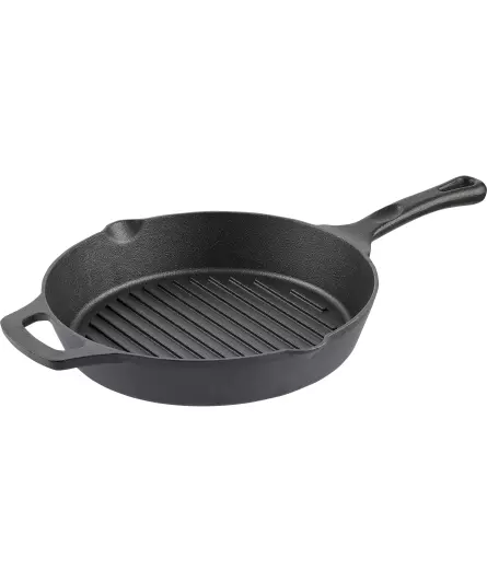 Gusseiserne Grillpfanne