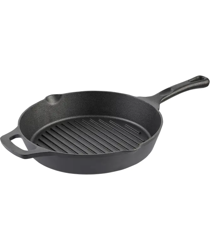 Żeliwna patelnia grillowa