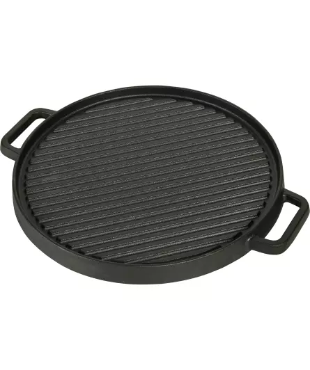 Gusseiserne Grillplatte