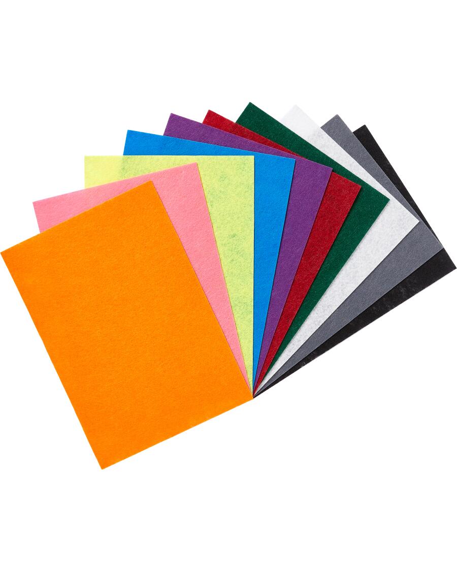 Mehrfachpack Filzbögen bunt