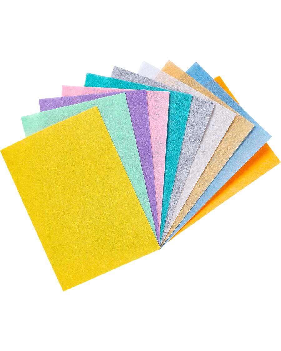 Mehrfachpack Filzbögen Pastell
