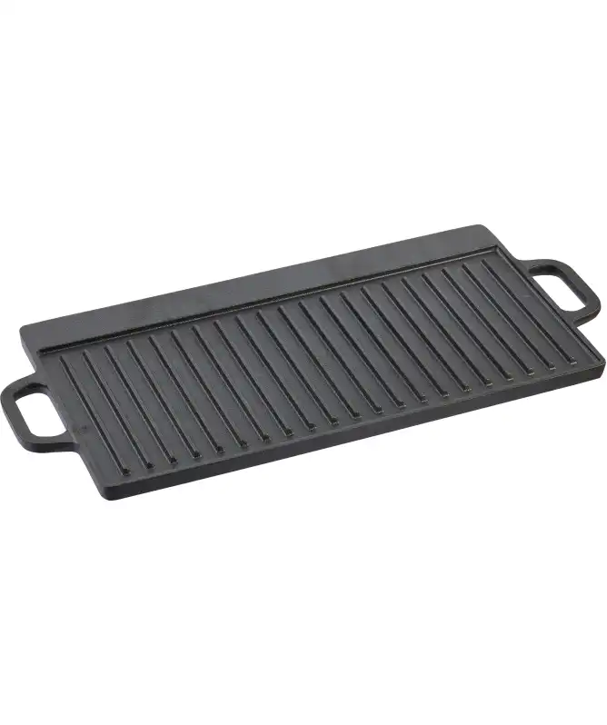 Gusseiserne Grillplatte