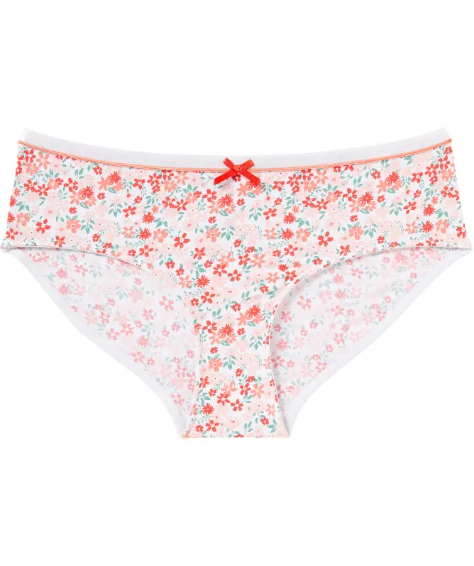 Panty mit Blumenmuster