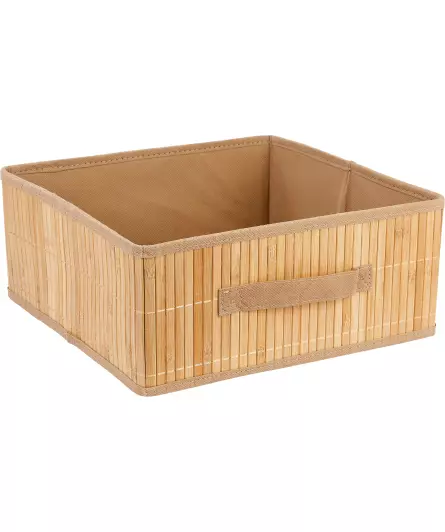 Schubladenorganizer aus Bambus
