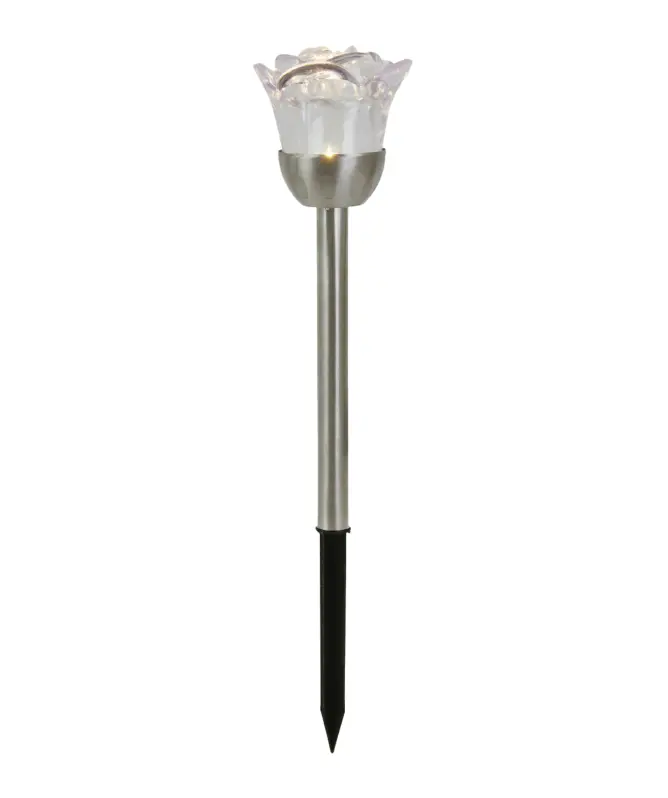 Lampka solarna róża