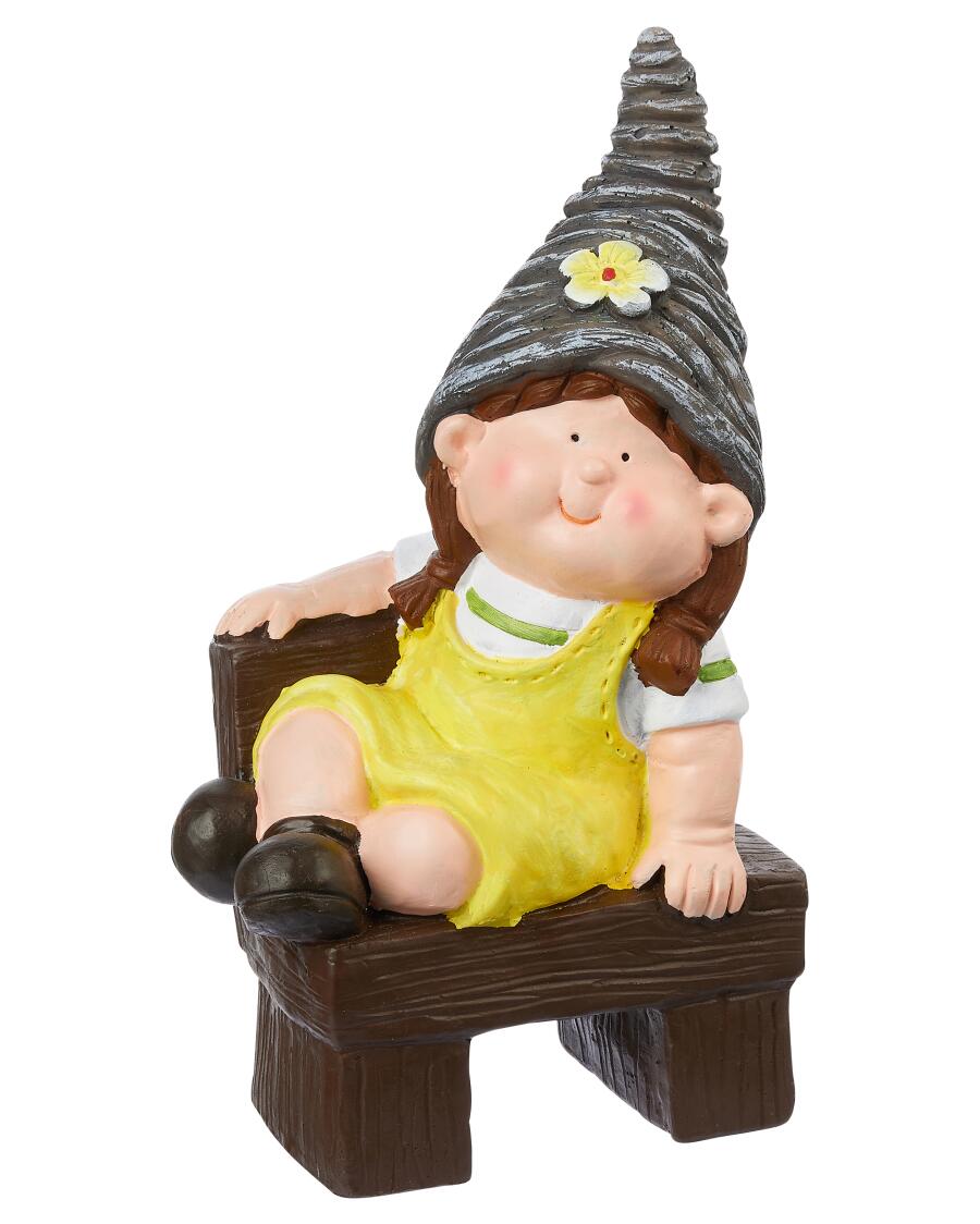 Tuinfiguur Decoratie geel