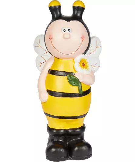 Deko-Biene mit Blume