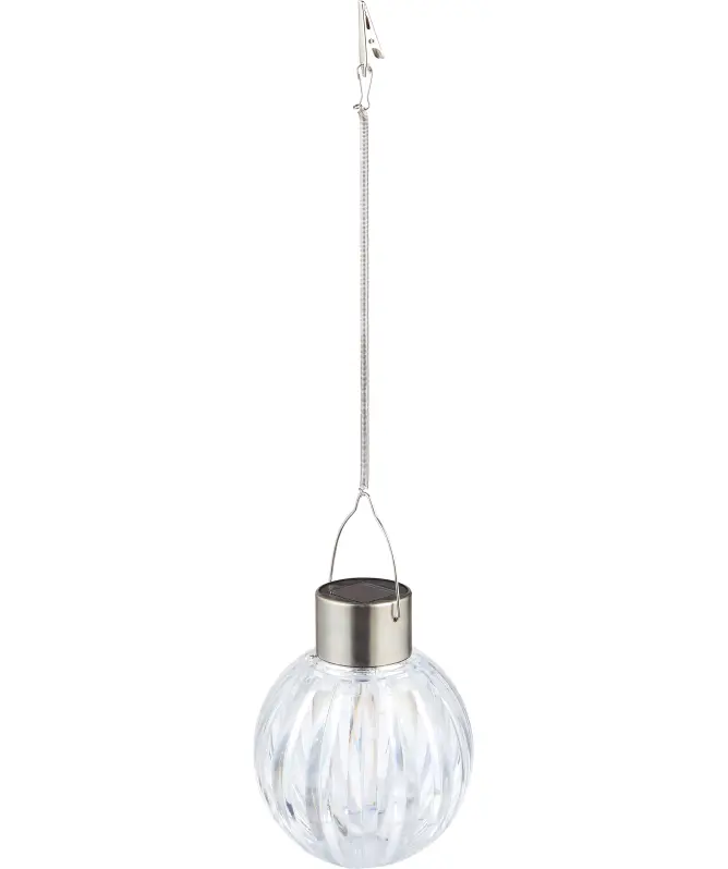 Wisząca lampka solarna