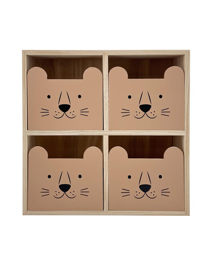 Organizer für Kinder braun