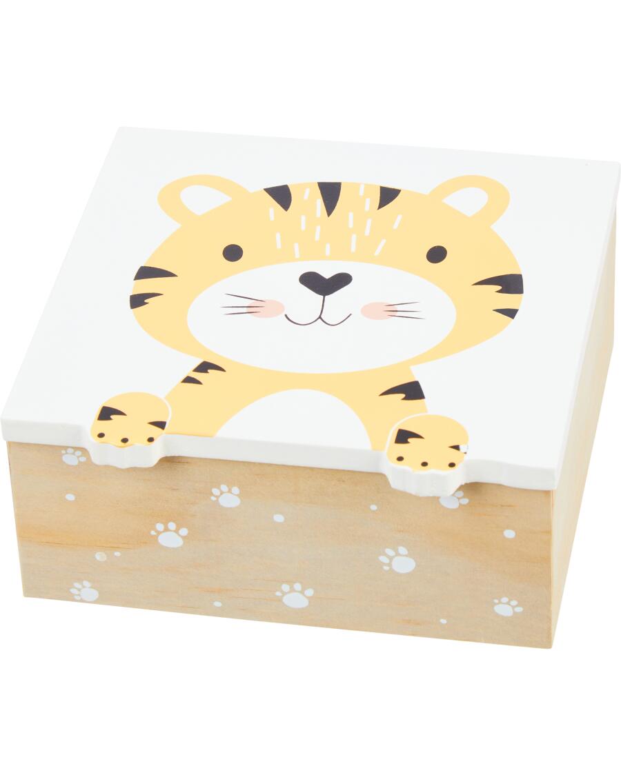 Aufbewahrungsbox Tier gelb