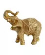 Goldfarbener Deko-Elefant
