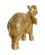 Goldfarbener Deko-Elefant