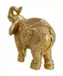 Goldfarbener Deko-Elefant