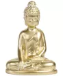 Goldfarbener Deko-Buddah