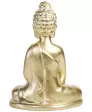 Goldfarbener Deko-Buddah