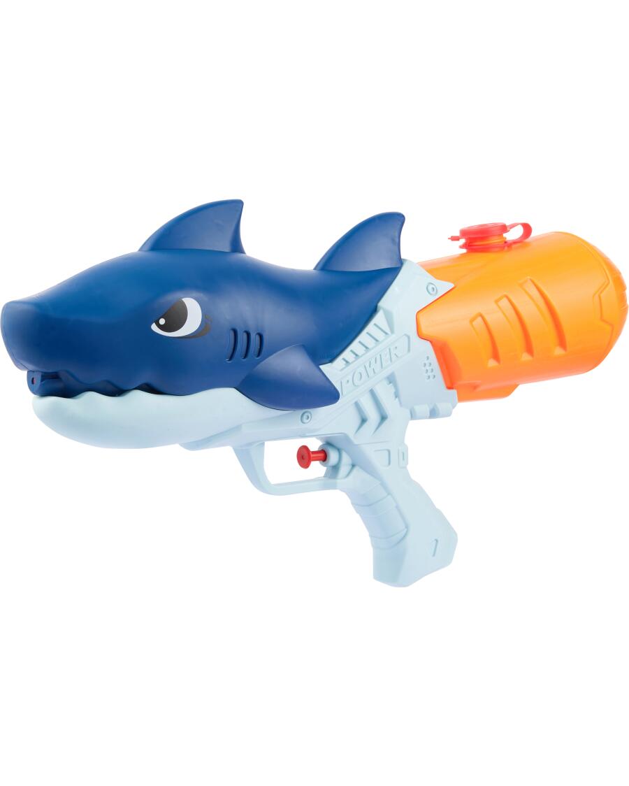 Wasserpistole Hai blau