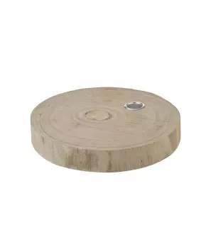 Dekotablett mit Kerzenhalter