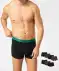 Retro Boxershorts mit Wochentagen schwarz