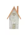 Huis met bloemen Decoratie
